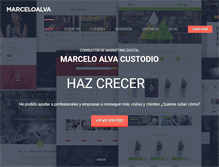 Tablet Screenshot of marceloalva.com